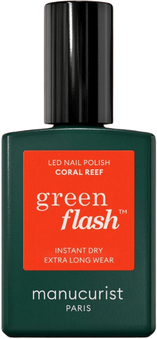 Manucurist Green Flash Nail Polish Coral Reef  (15 )