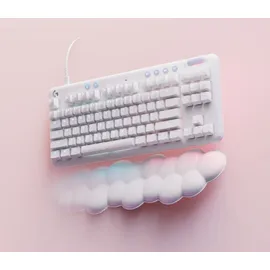 Logitech G 920-010414 Tastatur Gaming USB QWERTY Spanisch Weiß - Weiß