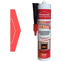 Klimas Dichtmasse 1500°C 310ml Ofenrohr schwarz