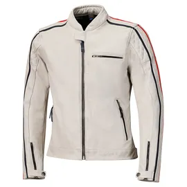 Held Lederjacke Schwarz/Weiß/Rot 50