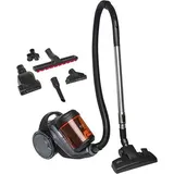 Adler Cyclone Vacuum Cleaner AD 7065 Bagless Power 700 W Dust capacity 1.6 L Black/Red, Staubsauger, Schwarz, Orange