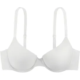 DORINA Bügel-BH "Michelle", Damen, Gr. 70, Cup C, weiß, Obermaterial: 56% Polyamid, 32% Polyester, 12% Elasthan, unifarben, BHs Bügel-BH, leicht gepolstert, weicher Stoff