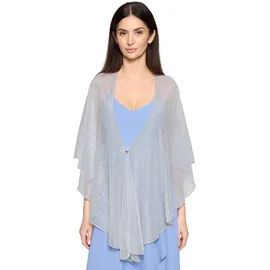 Vera Mont Damen im Glitzer-Look ACC, Grau/Silber - Gr.: onesize