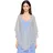 Vera Mont Damen im Glitzer-Look ACC, Grau/Silber - Gr.: onesize