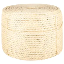 vidaXL Seil 100% Sisal 10 mm 25 m