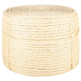 vidaXL Seil 100% Sisal 10 mm 25 m