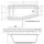 a&n&a aQualine MINOU Raumsparbadewanne 70 x 170 cm (A1771)
