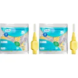 TePe Interdentalbürste, Extra Soft, Gelb, 0,7 mm/ISO 4, 20 Stk., Zahnreinigung, Plaque-Entfernung, effektive Reinigung zwischen den Zähnen, für mittelgroße Zahnzwischenräume (Packung mit 2)