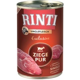 Rinti Singlefleisch Exclusive Ziege Pur 24 x 400 g