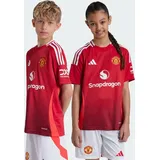 Adidas Manchester United 24/25 Home Jersey Kids Mufc Red 152