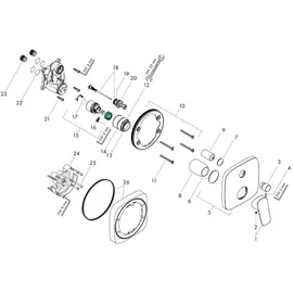Hansgrohe Logis Thermostatregler (71405000)
