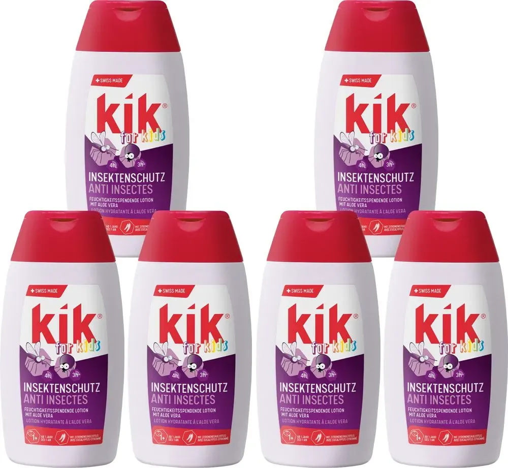 KIK Nature für Kinder gegen Zecken und Mücken Gel 750 ml