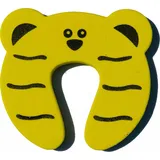 EWANTO Türstopper Tiger für Kinder und Haustiere aus Schaumstoff Finger Fensterstopper Einklemmschutz Kindersicherung TST-01