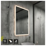 Home Deluxe LED-Spiegel Rechteckig NOLA – 70 x 90 cm