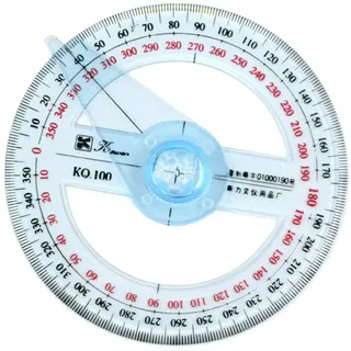360-Grad Winkelmesser Kreis Winkelmesser 360-Grad Winkelmesser Aus Kunststoff Für Schule Klassenzimmer Büro Zeichnen Messen Des Winkelmaßes Lineal Winkelmesser Digitaler Neigungsmesser