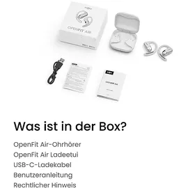 Shokz OpenFit Air weiß