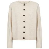 Soyaconcept Strickjacke SC_ORLEAN in 91620 Cream, MELANGE | Gr.: XXL