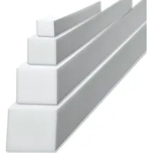 sunnypillow Schaumstoffstreifen Matratzenverlängerung aus Schaumstoff Polster Zuschnitt 10 x 20 x 200 cm RG 14/18 Matratzenausgleich in vielen Gr...