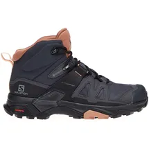 Salomon X Ultra 4 Mid GTX Damen Ebony/Mocha Mousse/Almond Cream 37 1/3