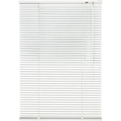 Jalousie LIEDECO "Aluminium-Jalousie" Gr. 2, weiß, B:70cm H:130cm, Jalousien, Aluminium