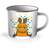 trotsch Die Maus Emaille Becher 0,3 l Bunt