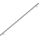 Swanew - Edelstahl Handlauf Treppengeländer Geländer und Handläufe Wandhandlauf Wand Treppe Wandhalterung Innen & Außen 180 cm