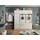 laundreezy Waschmaschinenschrank 185 x 200 x 67,5 cm Weiß Holzwerkstoff