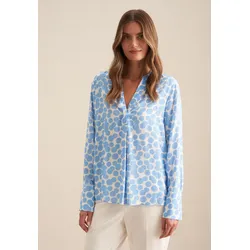 seidensticker Klassische Bluse »Schwarze Rose«, Tunika Punkte seidensticker hellblau L (40)