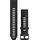 Garmin QuickFit 20 mm Silikon Schwarz/Kieselgrau 010-13391-00"