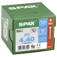 SPAX Universalschraube Edelstahl 4,0 x 40 mm 200 Stück