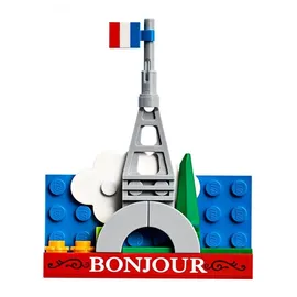 LEGO Eiffelturm Magnet 854011