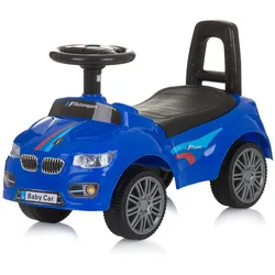 Chipolino Kinder Rutschauto Sprinter Stauraum unter Sitz Musik Hupe Rückenlehne blau