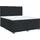 vidaXL Boxspringbett 180 x 200 cm Schwarz