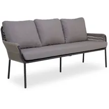 CASANOVA Sitzbank Como Grau 198 x 86 x 59 cm