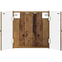vidaXL Dartboard Schrank BREDA Altholz 52,5 x 10,5 x 53,5 cm