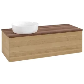 Villeroy & Boch Antao Waschtischunterschrank 1200x360x500mm L33012HN mit Beleuchtung FK/AP: HN/2