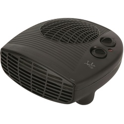 JATA Elektroheizung TV63 mit einstellbarem Thermostat. 2000 W. 2 Heizstufen und Gebläse. Schnelles Aufheizen. Frontgitter aus Metall