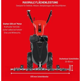 Güde GBM 970-212 Pro 5,8 PS