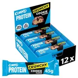 CORNY Crunchy Protein Bar Cookie 30% Proteinriegel 12 Riegel