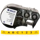 Brady Etiketten M4C-500-595-YL-BK Gelb 12,7 x 762 mm 1 Blatt