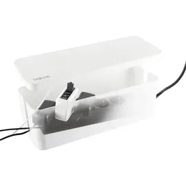 Logilink Kabelbox 40,7 x 13,4 x 15,7 cm 3-tlg. weiß