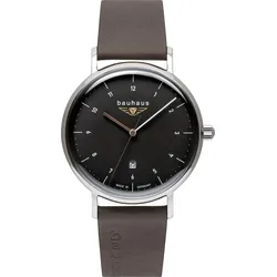 Herrenuhr Quarz Edelstahlgehäuse - Bauhaus Modell: 2142-2