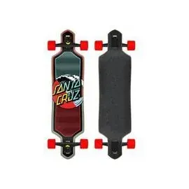 Santa Cruz Longboard 36 GRÜN|rosa 1"