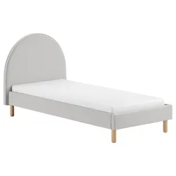 Kinder-/Juniorbett ca. 90x200 cm Grau