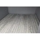 Wolff Finnhaus Holz-Fußboden 3024 18 mm Grau imprägniert
