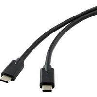 Renkforce USB 3.2 Gen2x2 USB-C® Stecker 2.00 m Schwarz