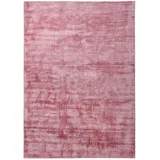 Tom Tailor Shine uni Kurzflorteppich 300 x 400 cm rose