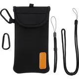 luxuskollektion Neopren Schwarz für Smartphones 6,9 Zoll
