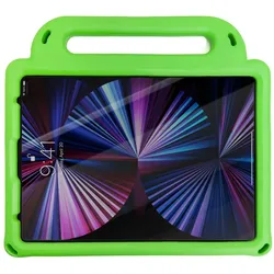 Diamond Tablet Case Armored Soft Case Schutzhülle mit Stifthalter Gurt Tragehülle Standfunktion kompatibel mit Samsung Galaxy Tab S7 11" Grün