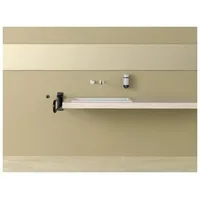 Hewi Serie 801 50.200 Stützklappgriff rubinrot